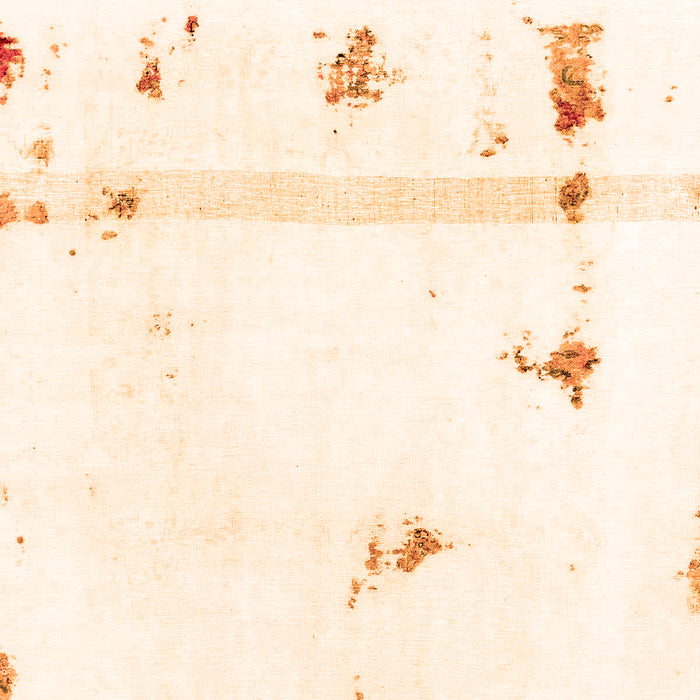 Machine Washable Abstract Orange Modern Area Rugs, wshabs2083org