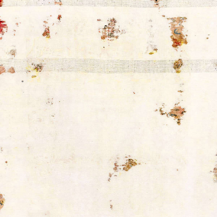 Machine Washable Abstract Gold Rug, wshabs2083