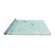 Sideview of Machine Washable Abstract Light Blue Modern Rug, wshabs2083lblu