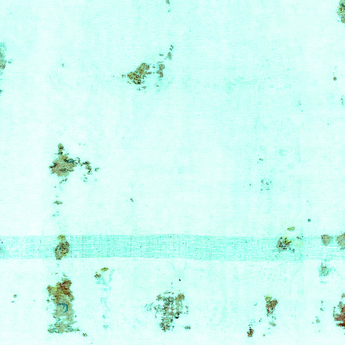 Abstract Turquoise Modern Rug, abs2083turq