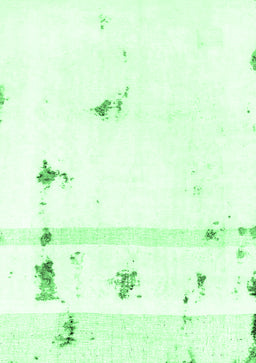 Abstract Emerald Green Modern Rug, abs2083emgrn