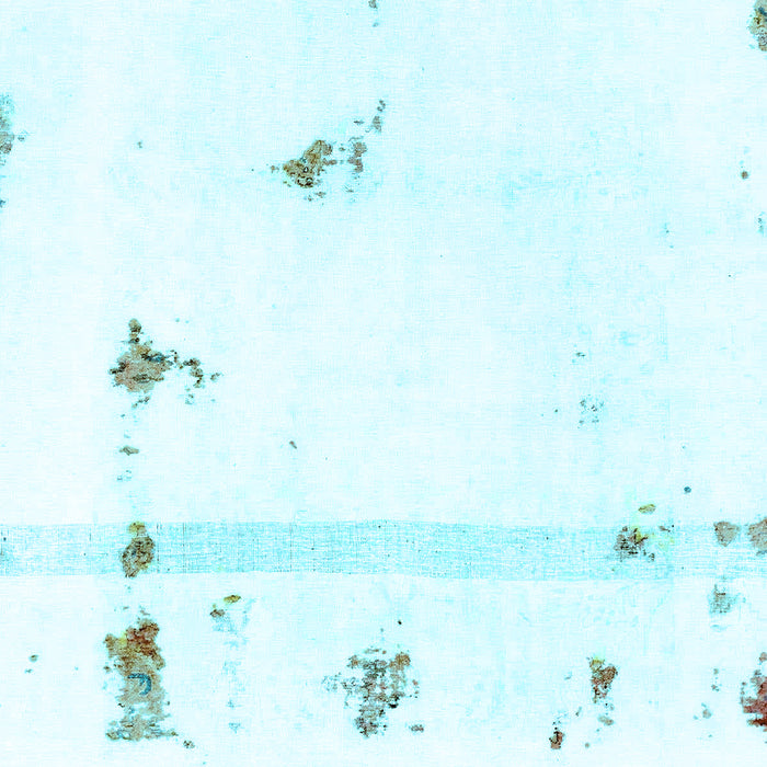 Abstract Light Blue Modern Rug, abs2083lblu