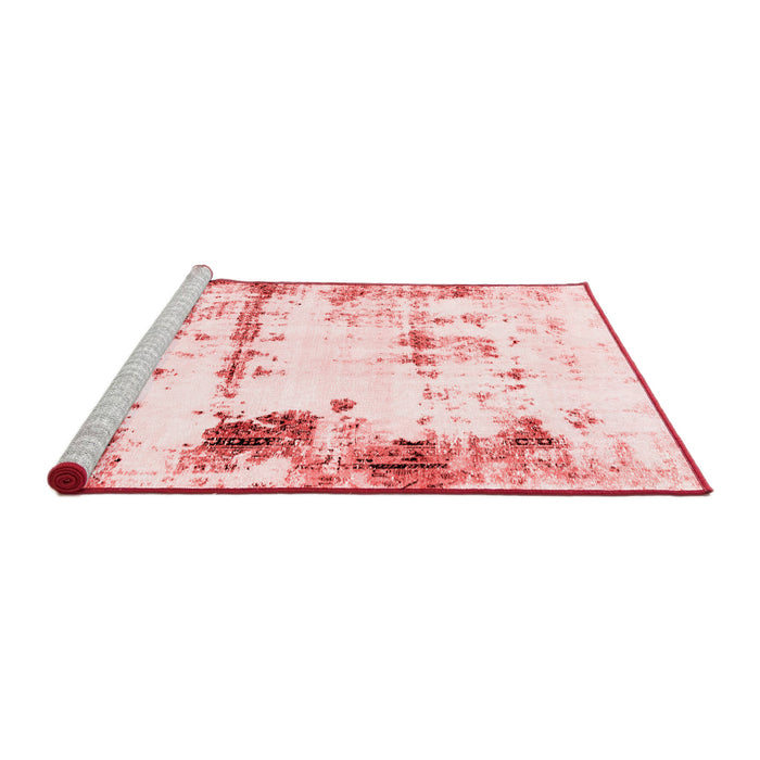 Modern Red Washable Rugs