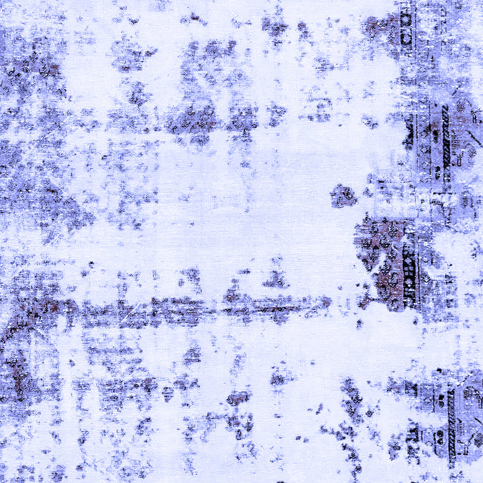 Abstract Blue Modern Rug, abs2084blu