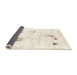 Sideview of Abstract Whip Beige Modern Rug, abs2085