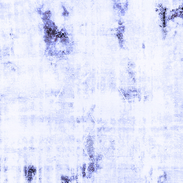 Abstract Blue Modern Rug, abs2085blu