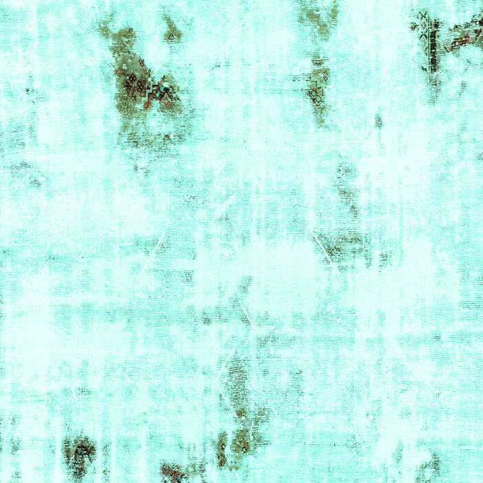 Abstract Turquoise Modern Rug, abs2085turq
