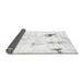 Sideview of Abstract Gray Modern Rug, abs2085gry