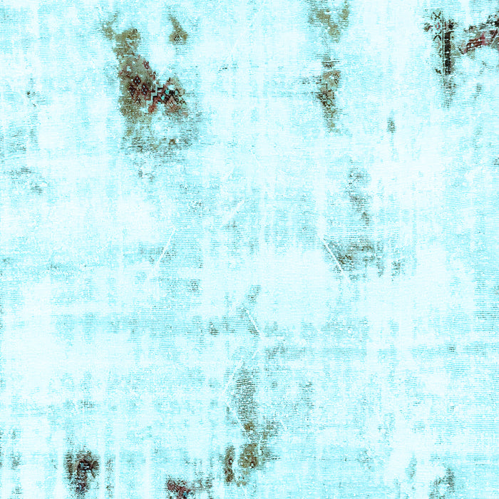 Abstract Light Blue Modern Rug, abs2085lblu