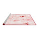 Modern Red Washable Rugs