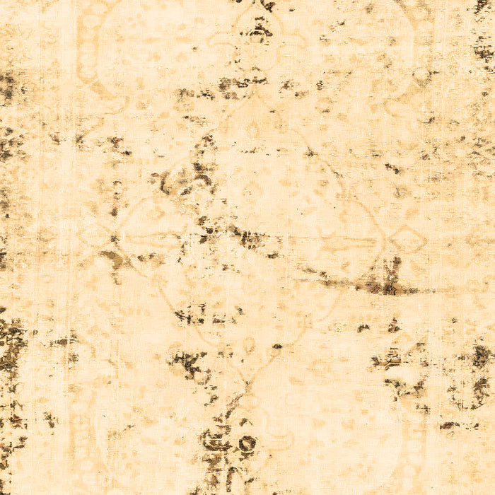 Machine Washable Abstract Brown Modern Rug, wshabs2086brn