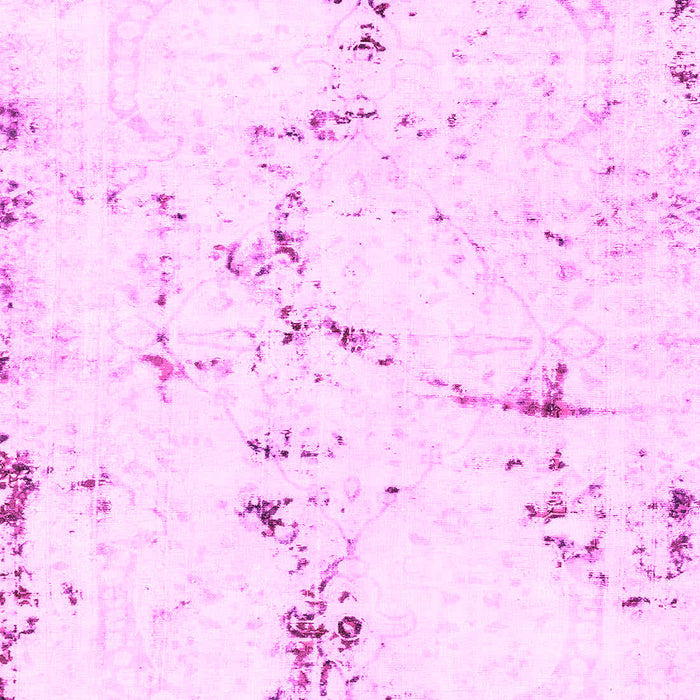 Machine Washable Abstract Pink Modern Rug, wshabs2086pnk