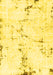 Abstract Yellow Modern Rug, abs2086yw