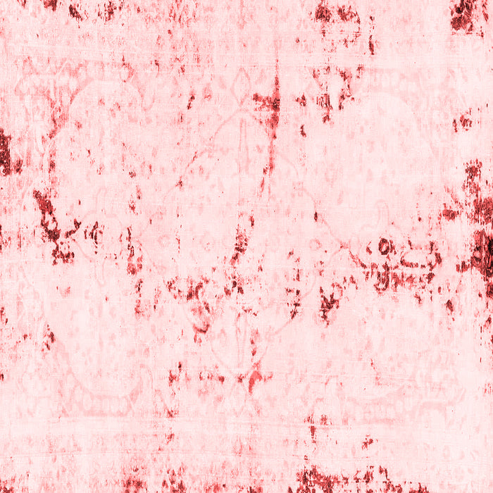 Machine Washable Abstract Red Modern Rug, wshabs2086red