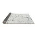 Sideview of Abstract Gray Modern Rug, abs2086gry