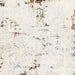 Square Abstract Antique White Beige Modern Rug, abs2086