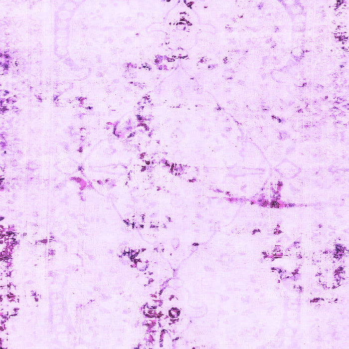 Machine Washable Abstract Purple Modern Area Rugs, wshabs2086pur