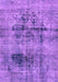 Machine Washable Abstract Purple Modern Area Rugs, wshabs2087pur