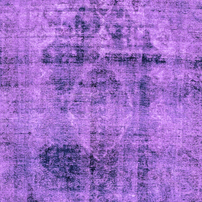 Abstract Purple Modern Rug, abs2087pur