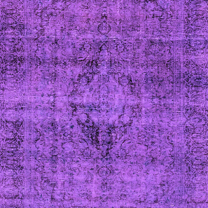 Machine Washable Persian Purple Bohemian Area Rugs, wshabs2088pur
