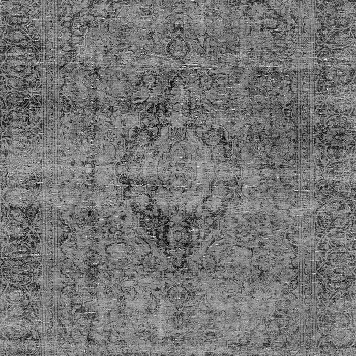 Machine Washable Persian Gray Bohemian Rug, wshabs2088gry