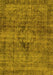 Persian Yellow Bohemian Rug, abs2088yw