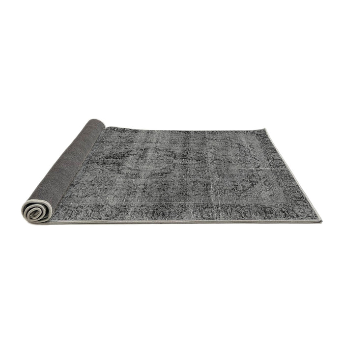 Sideview of Persian Gray Bohemian Rug, abs2088gry