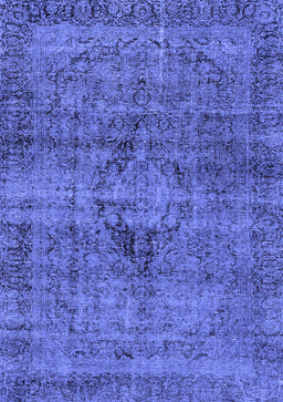 Persian Blue Bohemian Rug, abs2088blu
