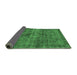 Sideview of Persian Emerald Green Bohemian Rug, abs2088emgrn