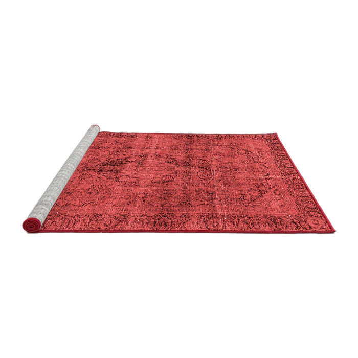 Bohemian Red Washable Rugs