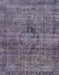 Machine Washable Abstract Lavender Purple Rug, wshabs2088