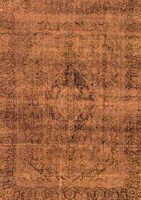 Persian Orange Bohemian Rug, abs2088org