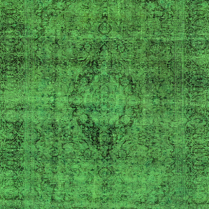 Persian Green Bohemian Rug, abs2088grn