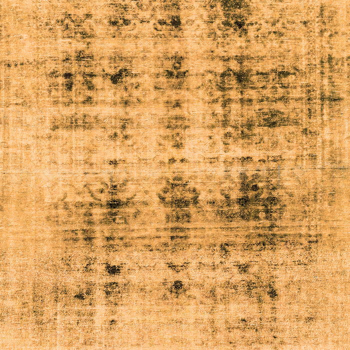 Machine Washable Abstract Orange Modern Area Rugs, wshabs2089org