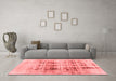 Modern Red Washable Rugs