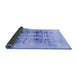 Sideview of Abstract Blue Modern Rug, abs2089blu