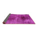 Sideview of Oriental Pink Traditional Rug, abs2090pnk