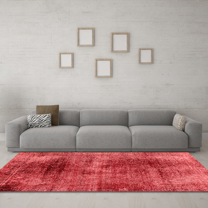 Traditional Red Washable Rugs