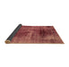 Sideview of Oriental Brown Traditional Rug, abs2090brn