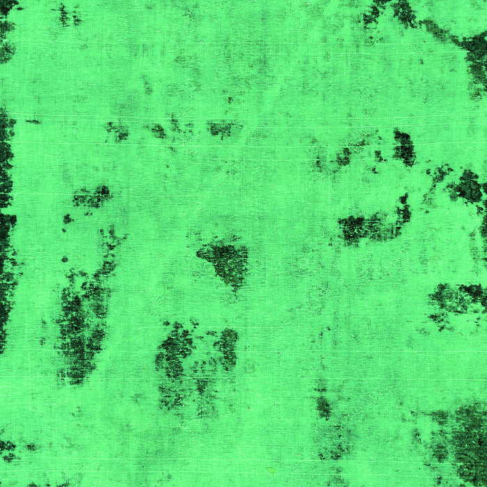 Machine Washable Persian Green Bohemian Area Rugs, wshabs2091grn