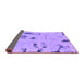 Sideview of Persian Purple Bohemian Rug, abs2091pur