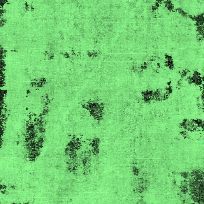 Machine Washable Persian Emerald Green Bohemian Area Rugs, wshabs2091emgrn