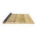 Sideview of Abstract Brown Modern Rug, abs2092brn