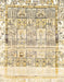 Abstract Orange Brown Modern Rug, abs2092