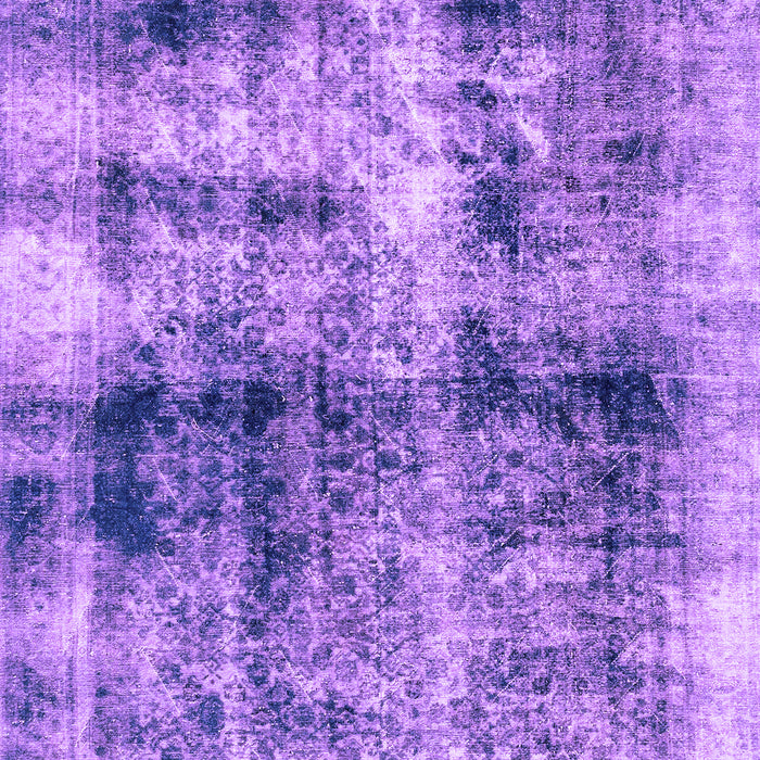 Machine Washable Abstract Purple Modern Area Rugs, wshabs2093pur