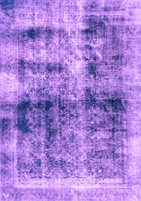 Abstract Purple Modern Rug, abs2093pur