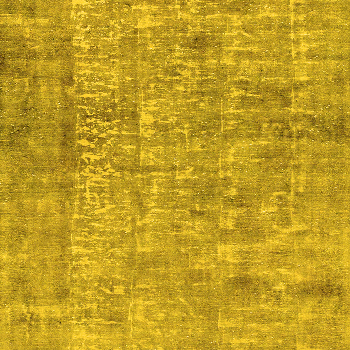 Machine Washable Abstract Yellow Modern Rug, wshabs2094yw