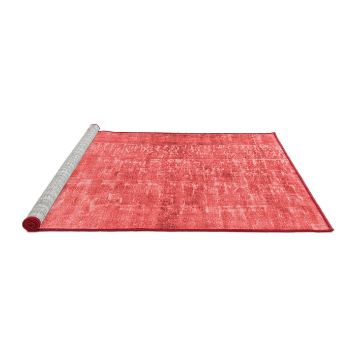 Modern Red Washable Rugs