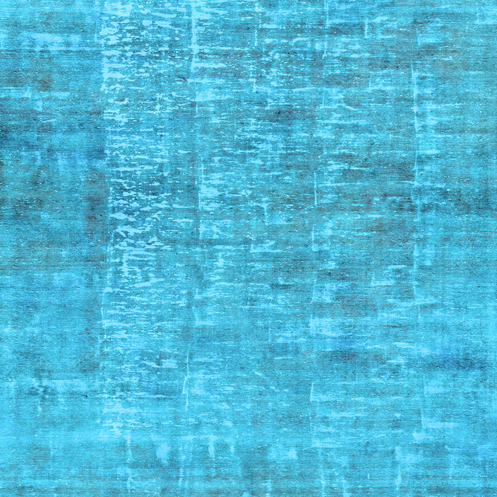 Square Abstract Light Blue Modern Rug, abs2094lblu