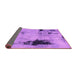 Sideview of Persian Pink Bohemian Rug, abs2096pnk